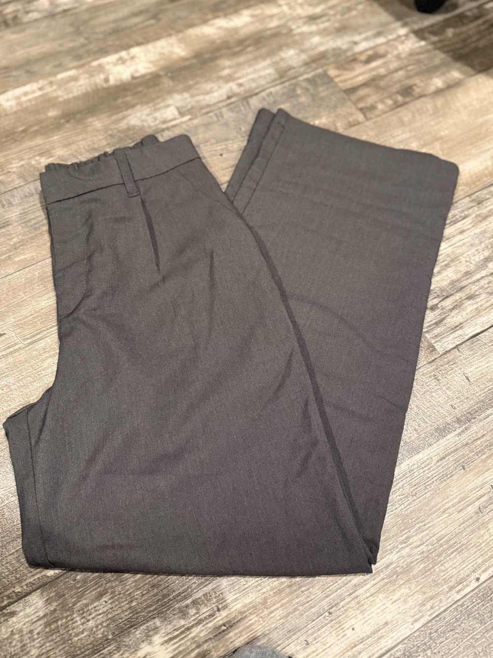 Divided Women's Dark Gray Wide-Leg Trousers